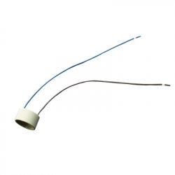 20 Stck GU10 Fassung Standard Sockel Halterung 230V Keramik mit Kabel