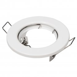Einbaustrahler 55mm Lochma Einbaurahmen GU10 Rund Wei Spot