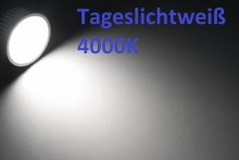 LED Modul 230V 5W Tageslicht Spot Strahler 25mm flach 36 4000K