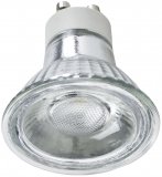 LED Einbaustrahler 230V Altmessing rund 5W GU10 Spot - Klick