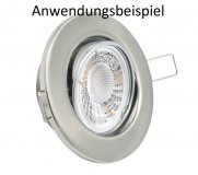 LED Modul flach stufenlos dimmbar 230V 5W warmwei 2700K 50x25mm 38