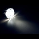 LED Einbaustrahler 230V 55mm Lochma Silber gebrstet 5W GU10 LED