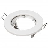 Einbaustrahler 55mm Lochma Einbaurahmen GU10 Rund Wei Spot