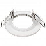 Einbaustrahler 55mm Lochma Einbaurahmen GU10 Rund Wei Spot