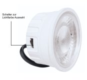 LC Light LED Modul 5W 230V flach stufenlos dimmbar CCT warmwei neutralwei kaltwei