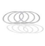 Alu Einbaustrahler Spanndecke Einbaurahmen Rund chrom glnzend schwenkbar Deckenstrahler